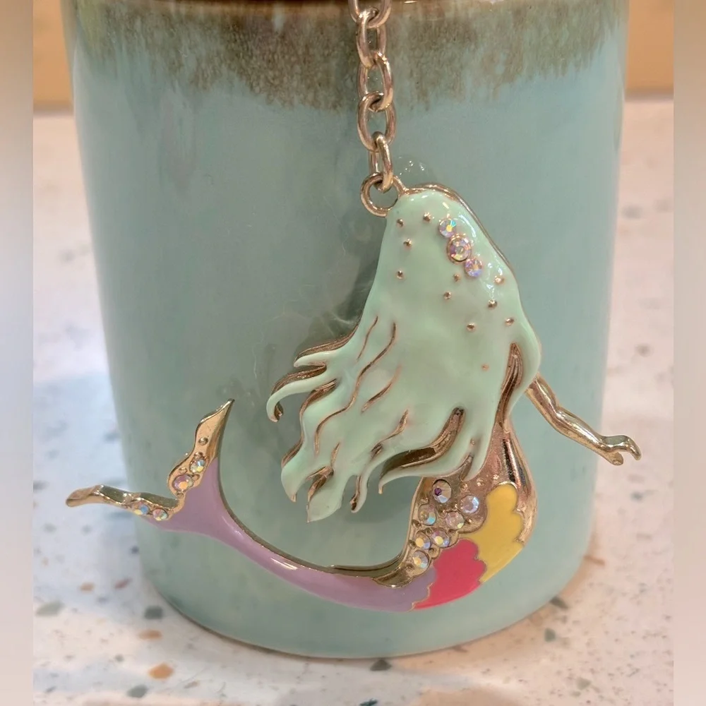Mermaid‎ Keychain or Handbag Charm